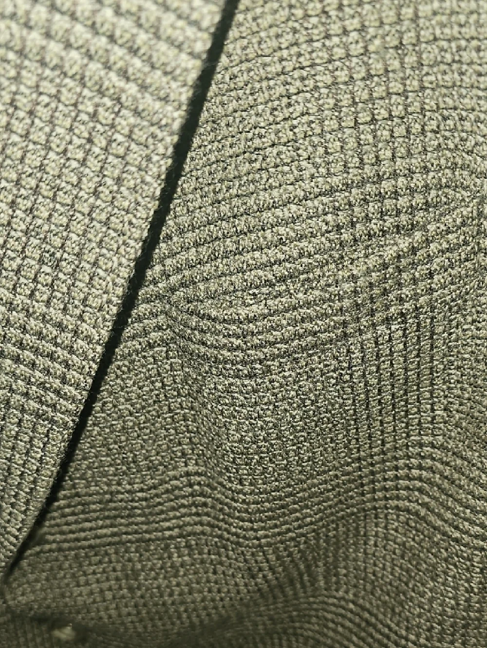 Le Collezioni Structure Men's Vintage 3 Button Wool Plaid Brown Blazer SizeLarge